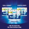 imageSparkle PickASize Paper Towels 24 Double Rolls  48 Regular Rolls Everyday Value Paper Towel with Full and Half Sheets110 sheet Pack of 24