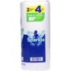 imageSparkle PickASize Paper Towels 24 Double Rolls  48 Regular Rolls Everyday Value Paper Towel with Full and Half Sheets110 sheet Pack of 4