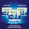 imageSparkle PickASize Paper Towels 24 Double Rolls  48 Regular Rolls Everyday Value Paper Towel with Full and Half Sheets110 sheet Pack of 4