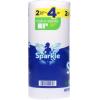 imageSparkle PickASize Paper Towels 24 Double Rolls  48 Regular Rolls Everyday Value Paper Towel with Full and Half Sheets110 sheet Pack of 4