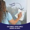 imageSparkle PickASize Paper Towels 24 Double Rolls  48 Regular Rolls Everyday Value Paper Towel with Full and Half Sheets110 sheet Pack of 6
