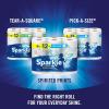imageSparkle PickASize Paper Towels 24 Double Rolls  48 Regular Rolls Everyday Value Paper Towel with Full and Half Sheets110 sheet Pack of 6