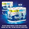 imageSparkle PickASize Paper Towels 24 Double Rolls  48 Regular Rolls Everyday Value Paper Towel with Full and Half Sheets110 sheet Pack of 6