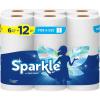 imageSparkle PickASize Paper Towels 24 Double Rolls  48 Regular Rolls Everyday Value Paper Towel with Full and Half Sheets110 sheet 6 Packs