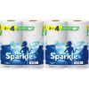 imageSparkle PickASize Paper Towels 24 Double Rolls  48 Regular Rolls Everyday Value Paper Towel with Full and Half Sheets110 sheet Pack of 4
