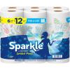 imageSparkle PickASize Paper Towels 24 Double Rolls  48 Regular Rolls Everyday Value Paper Towel with Full and Half Sheets110 sheet Pack of 6