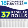 imageSparkle PickASize Paper Towels 3 Triple Rolls  9 Regular Rolls Everyday Value Paper Towel With Full And Half SheetsWhite
