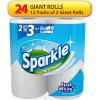 imageSparkle PickASize Paper Towels Spirited Prints 2 Double Rolls Strong 2 Ply Towels for Kitchen Cleanup and Everyday Messes24 Count Pack of 1