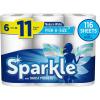 imageSparkle PickASize Paper Towels Spirited Prints 2 Double Rolls Strong 2 Ply Towels for Kitchen Cleanup and Everyday Messes6 Count Pack of 1